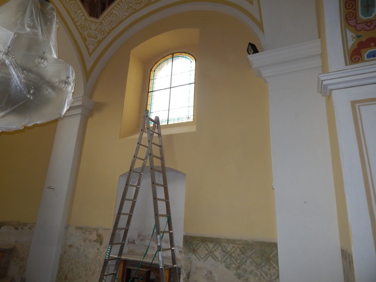 Malování kaple sv. Jana Sarkandera